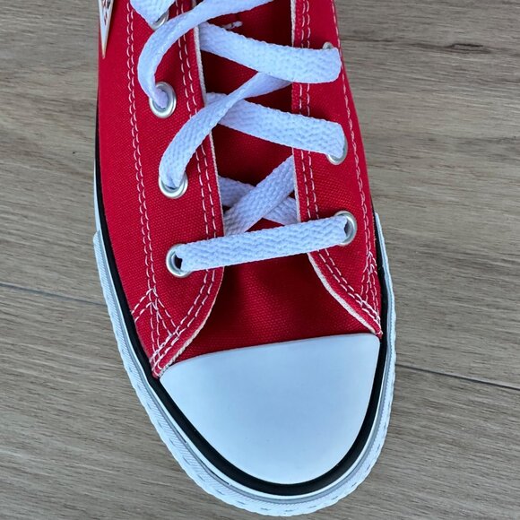 Converse Chuck Taylor EVA Lift Hi Platform 6 Big Kids Shoes Red Sneaker A08425C - Picture 12 of 13